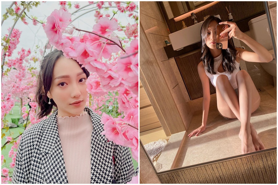 「小周迅」張凱娸與外國男子床戰的影片外流。（翻攝自張凱娸IG）