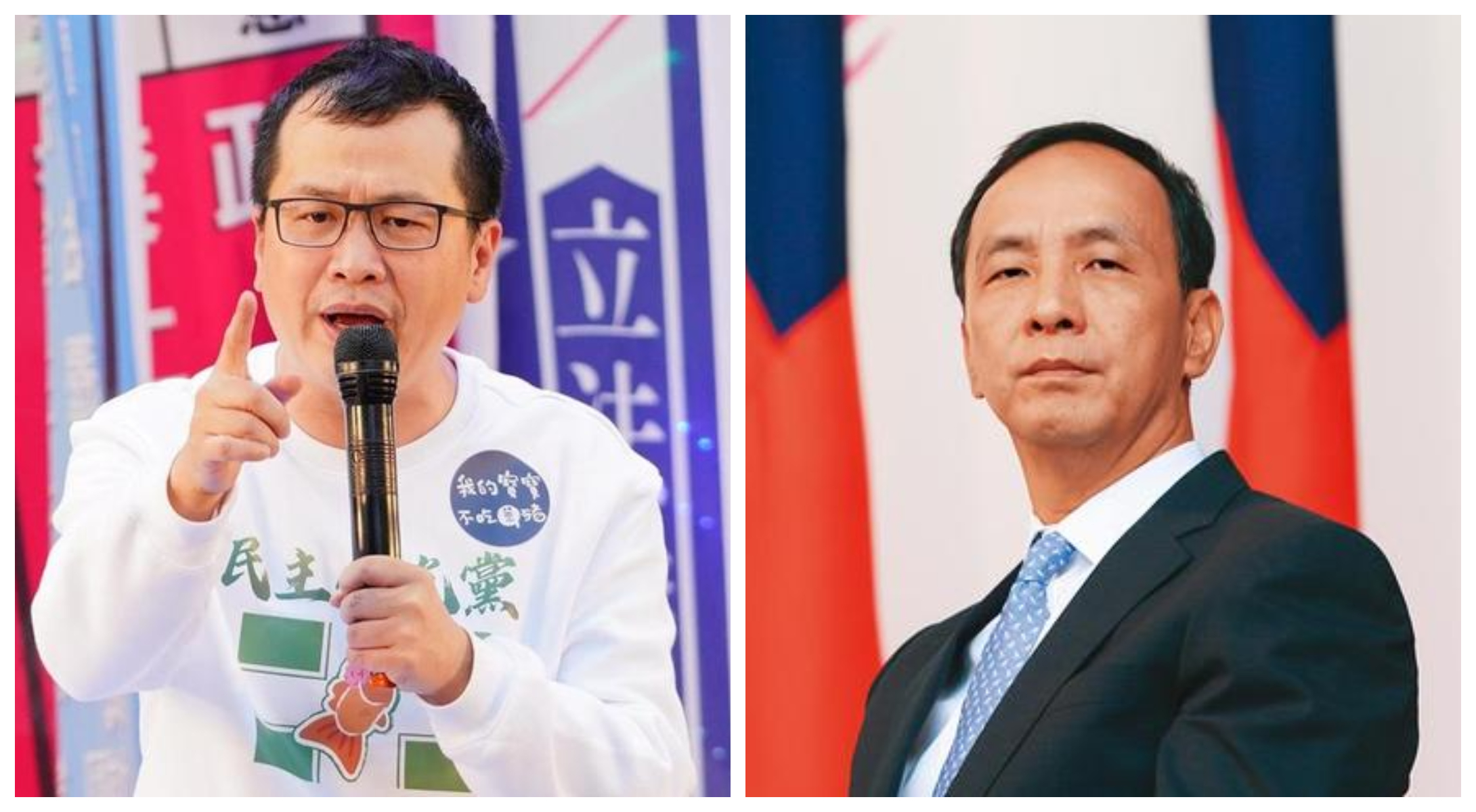 羅智強（左圖）砲轟朱立倫（右圖）是失格、失信也失能的領導者。（本刊資料照）