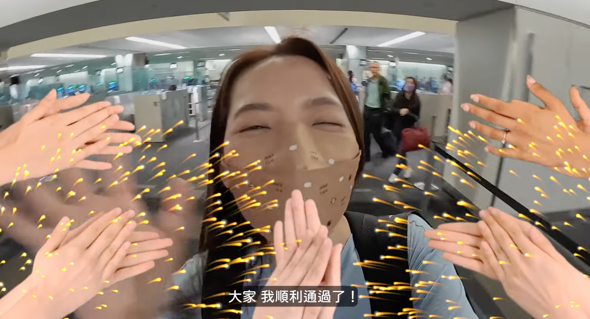滴妹日前正式抵達美國舊金山，開始放長假。（翻攝自滴妹YouTube）