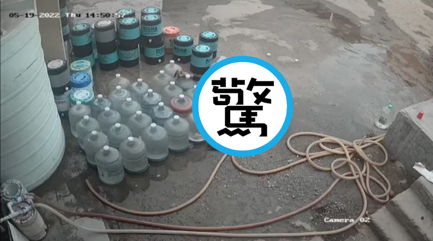 巴基斯坦1名男子詭異猝死，死前嘴巴張大、全身僵直、不停顫抖。（翻攝Twitter）