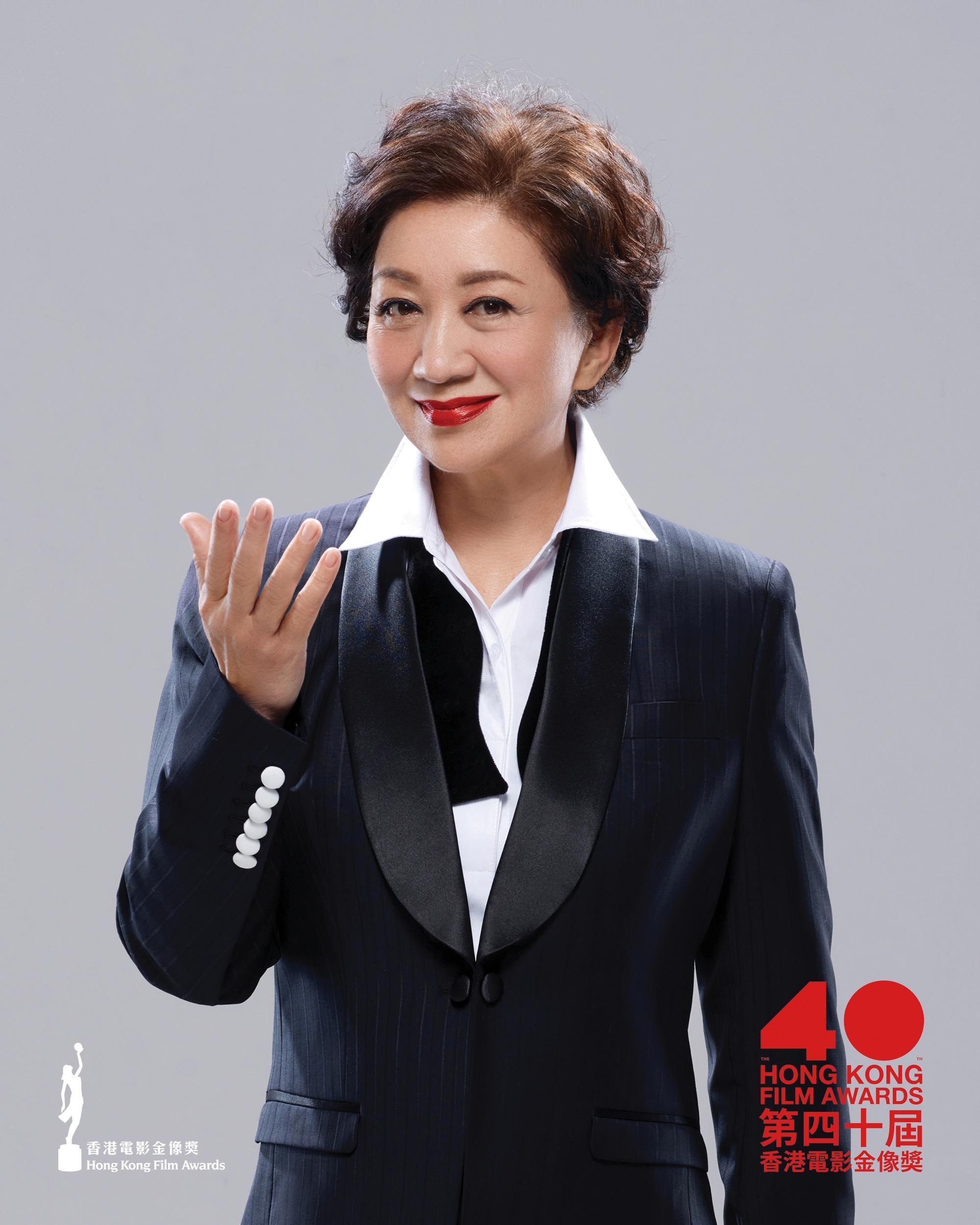 鮑起靜曾5度獲「最佳女配角」名，今屆憑藉在《除暴》中演繹澡堂老闆娘爭奪此獎。
