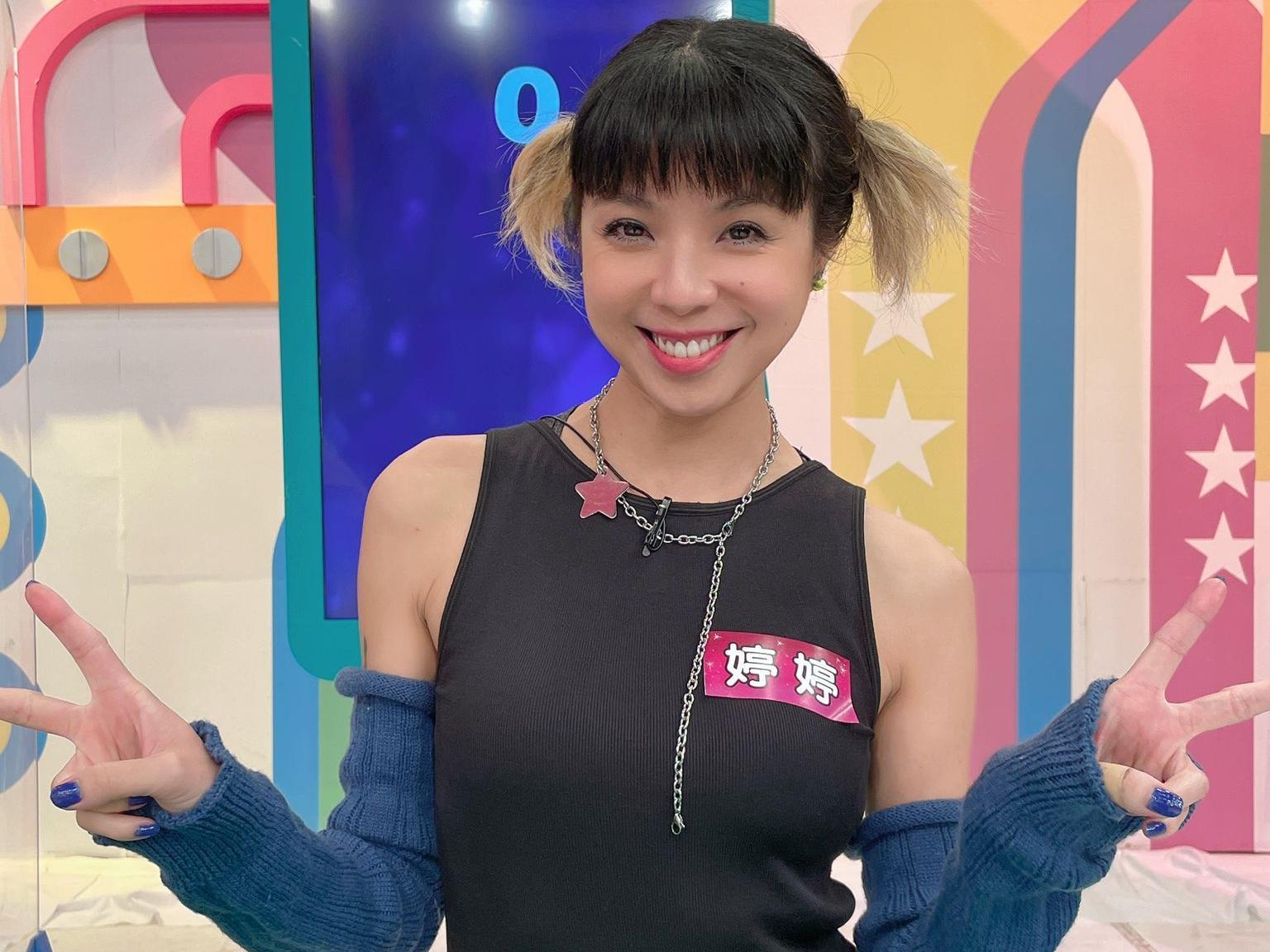 婷婷康復後首個通告節目是《歡樂智多星》。（婷婷提供）