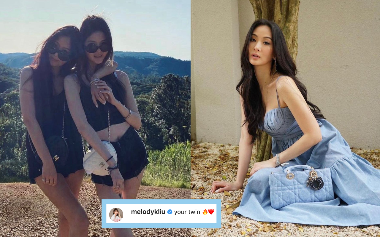 孫芸芸與女兒合體同框，讓Melody留言兩人是雙胞胎。（翻攝自孫芸芸IG）