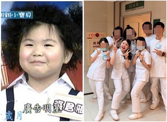 「張君雅小妹妹」簡嘉芸2006年因為泡麵廣告聲名大噪。（翻攝自簡嘉芸IG）