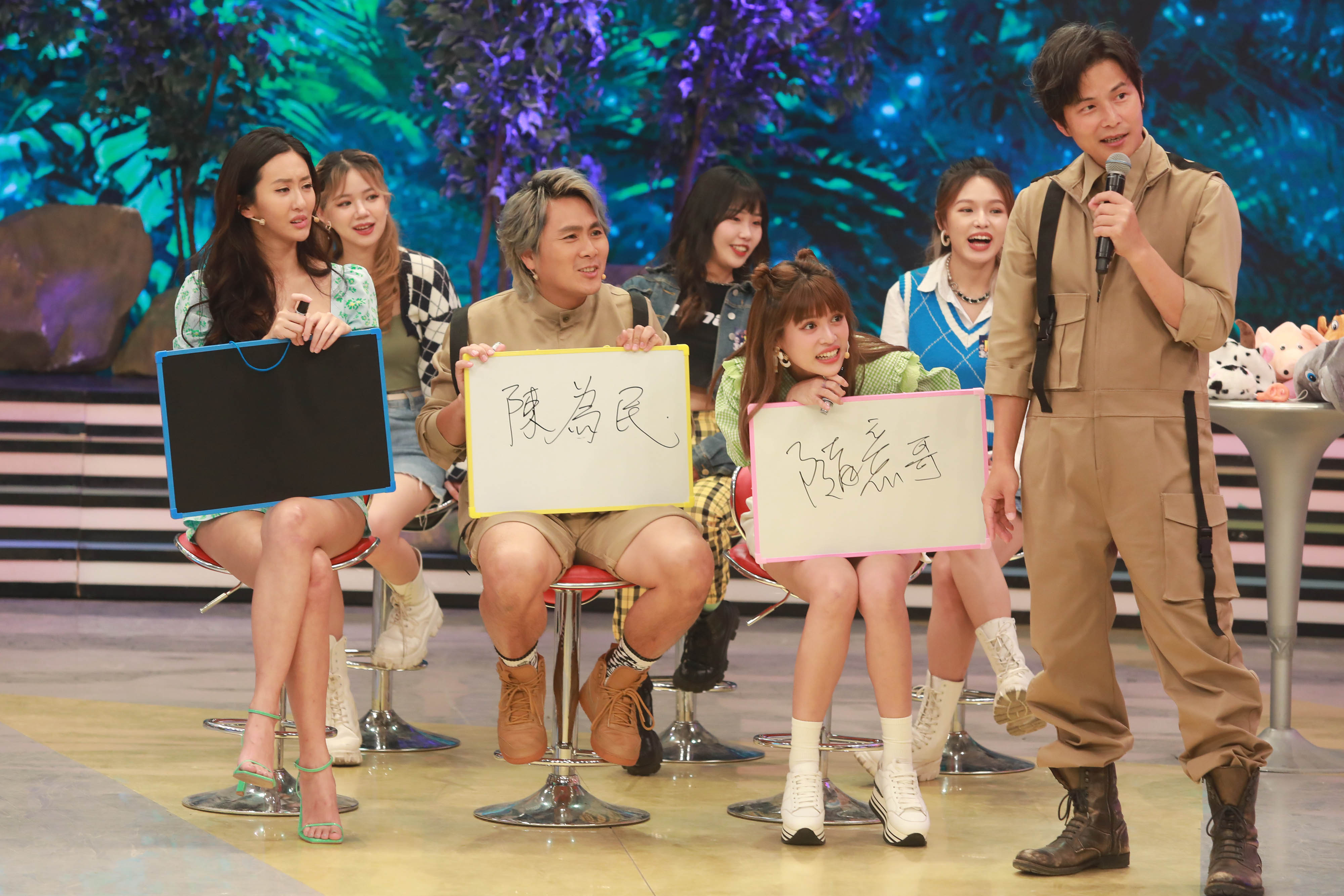 孫協志、王仁甫主持《明星許願池》滿一週年卻傳出收攤。（民視提供）