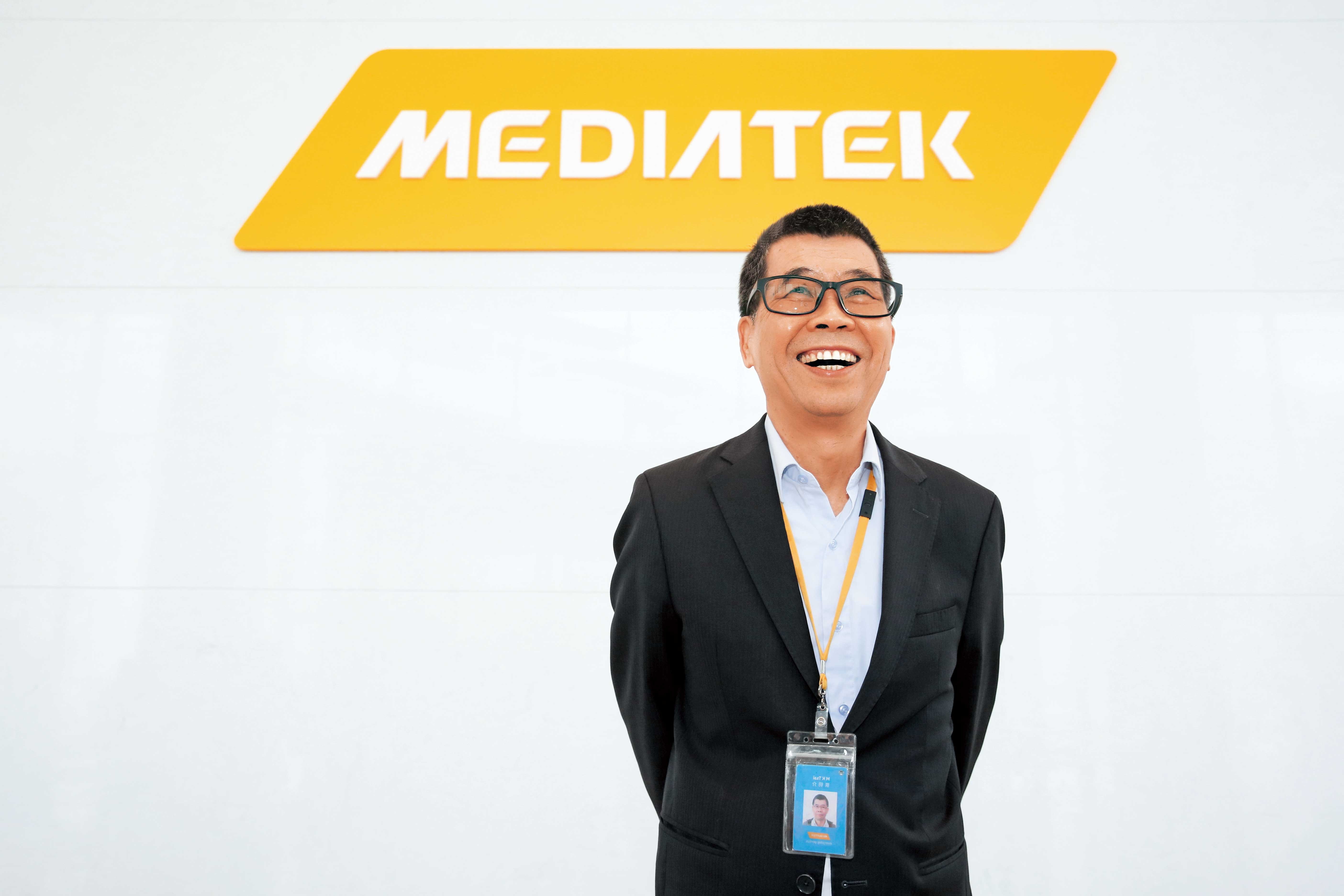 聯發科瞄準邊緣AI重磅布局，認為這是半導體下一個十年重要的成長契機。圖為聯發科董事長蔡明介。