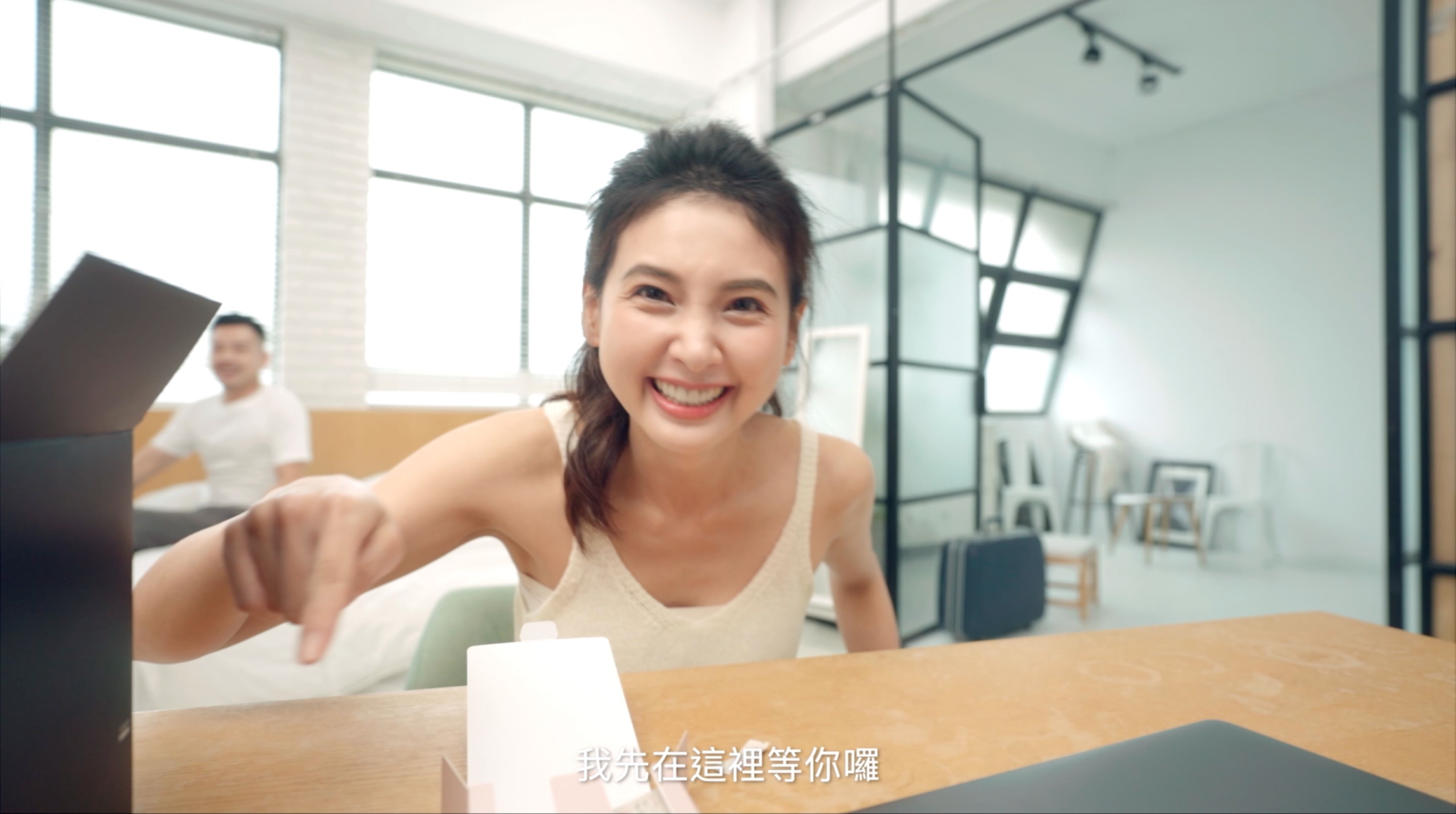 韋汝近日在網路平台開直播，有許多網友大讚她「身材真好」。（LABELLE拉蓓提供）