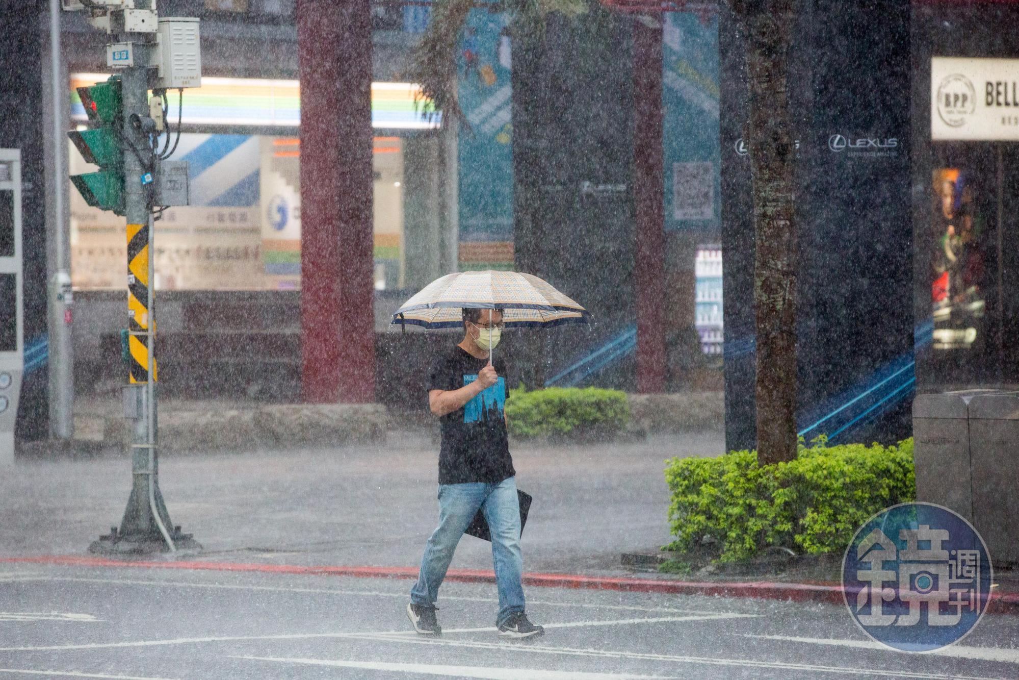 受梅雨鋒面影響，今（8日）各地天氣不穩定。示意圖。