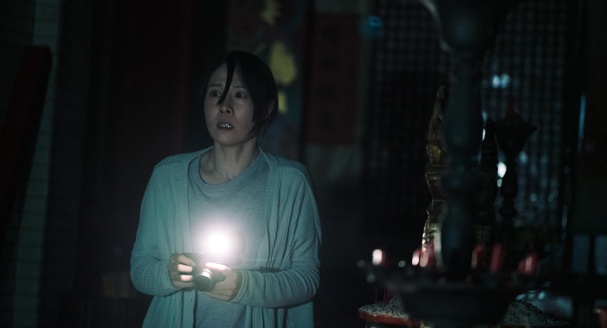高雄一名女子看完恐怖片《咒》後受困山區，嚇得趕緊報警求助。圖為《咒》劇照。（Netflix提供）