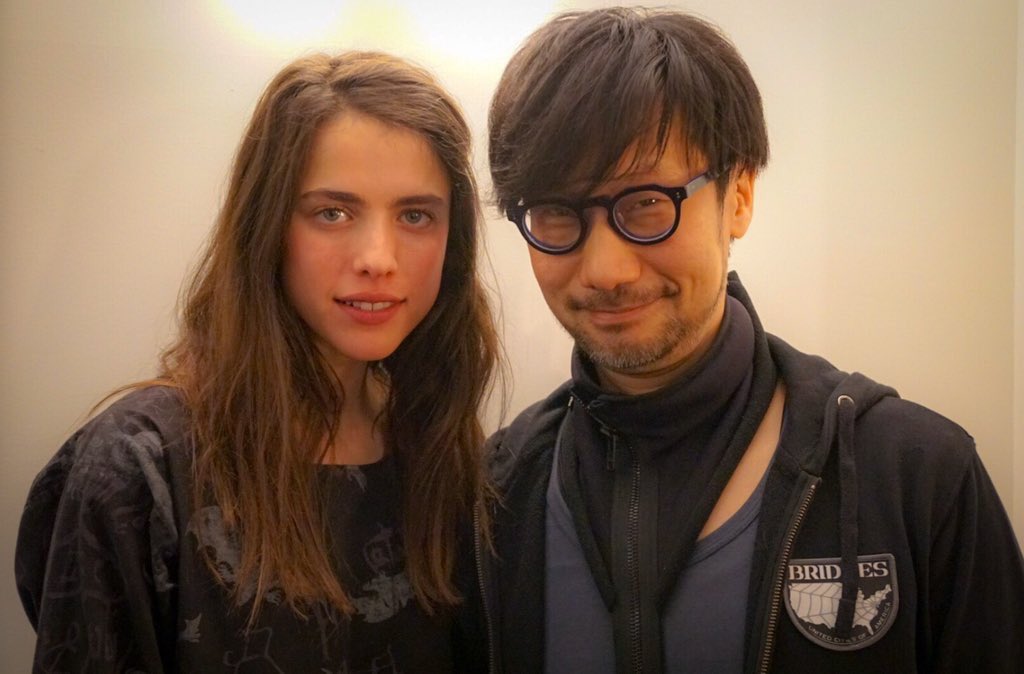 小島秀夫在《死亡擱淺》時曾邀請瑪格麗特·庫利演出，傳新作會再度合作。（翻攝自@HIDEO_KOJIMA_EN Twitter）