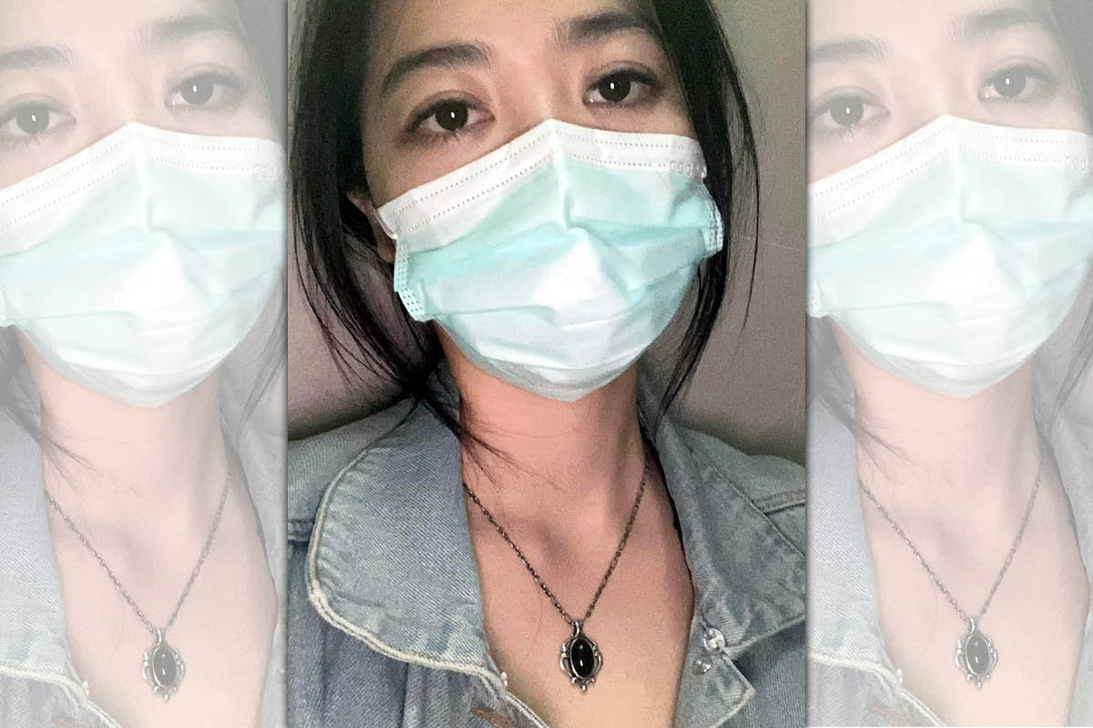 劉方慈確診時高燒到一度覺得厭世。（翻攝自劉劉方慈臉書）