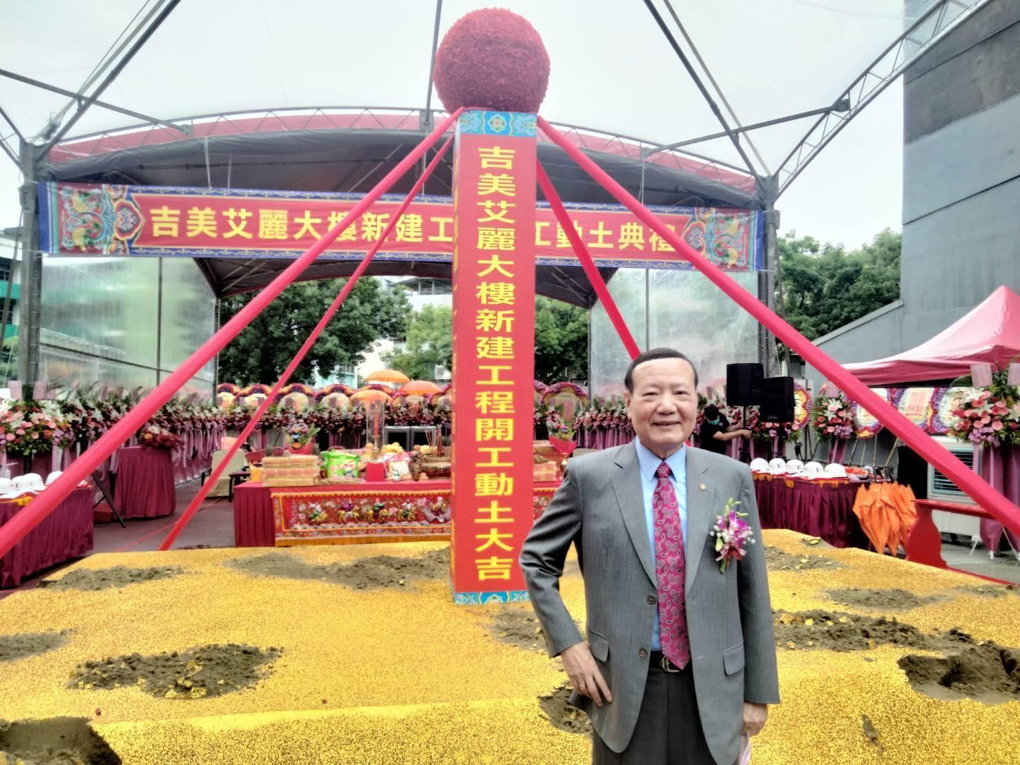 吉美建設總經理林進輝指出，今年將在大台北推出7案，案量多達100多億元。（吉美建設提供）