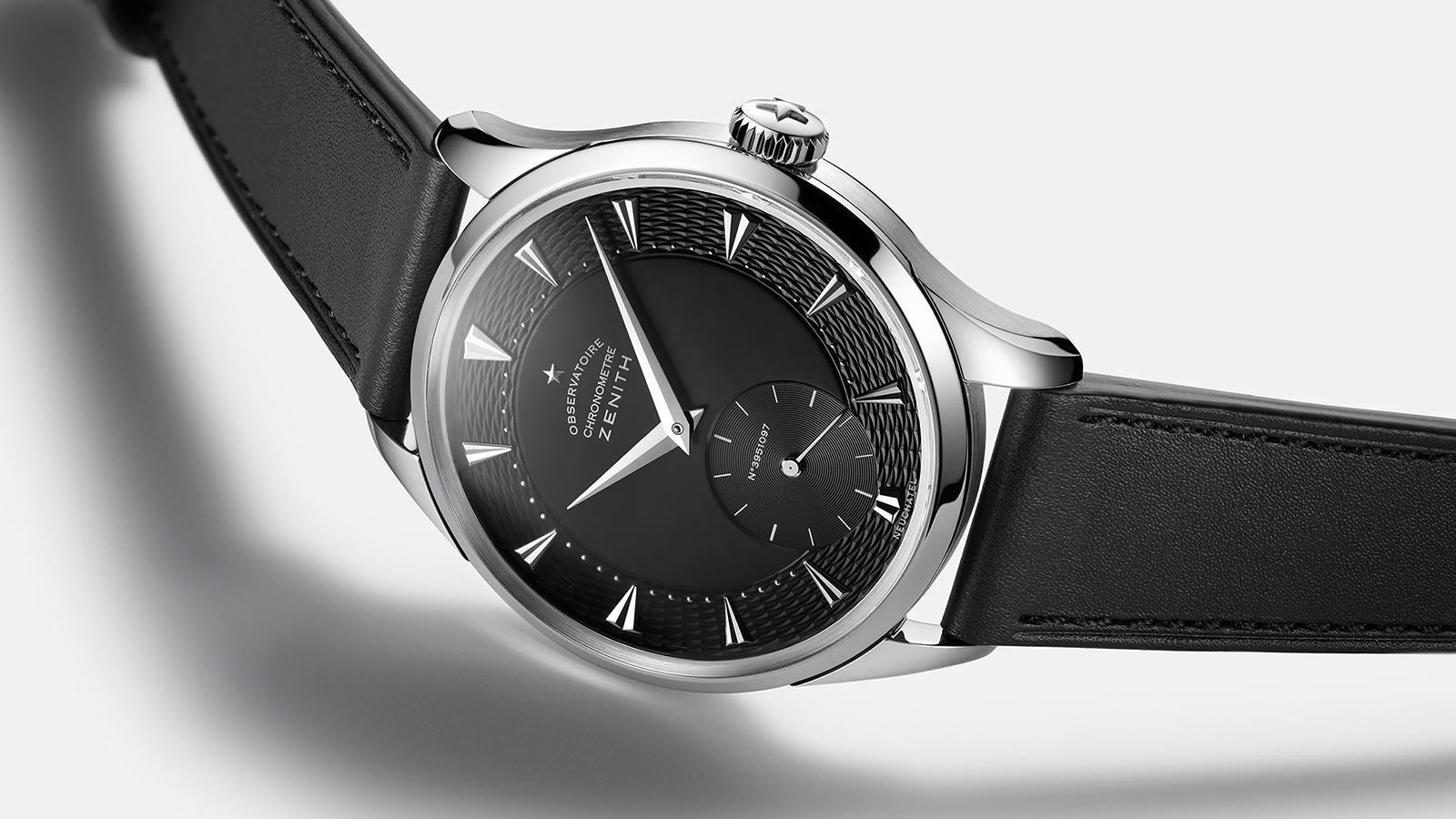 ZENITH Calibre 135 Observatoire Limited Edition｜錶徑38mm／鉑金錶殼／時、分、小秒指示／Calibre 135 O手上鏈機芯／防水30米／限量10支／參考售價CHF132,900（匯率換算約台幣400萬） 