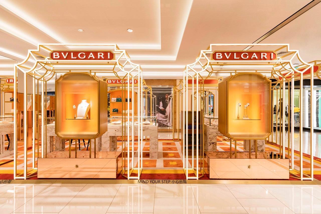 BVLGARI台北SOGO敦化館期間限定店。（寶格麗提供）