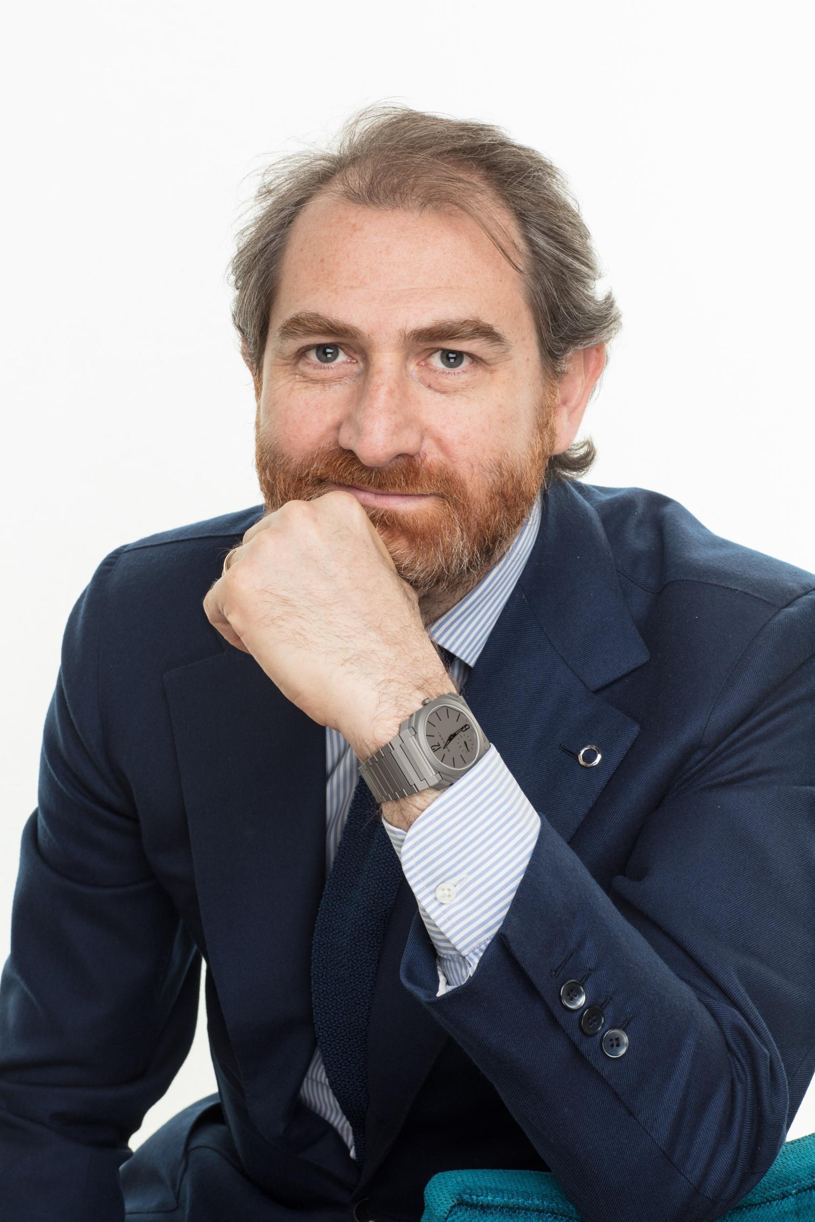 寶格麗的明星級設計總監Fabrizio Buonamassa Stigliani。