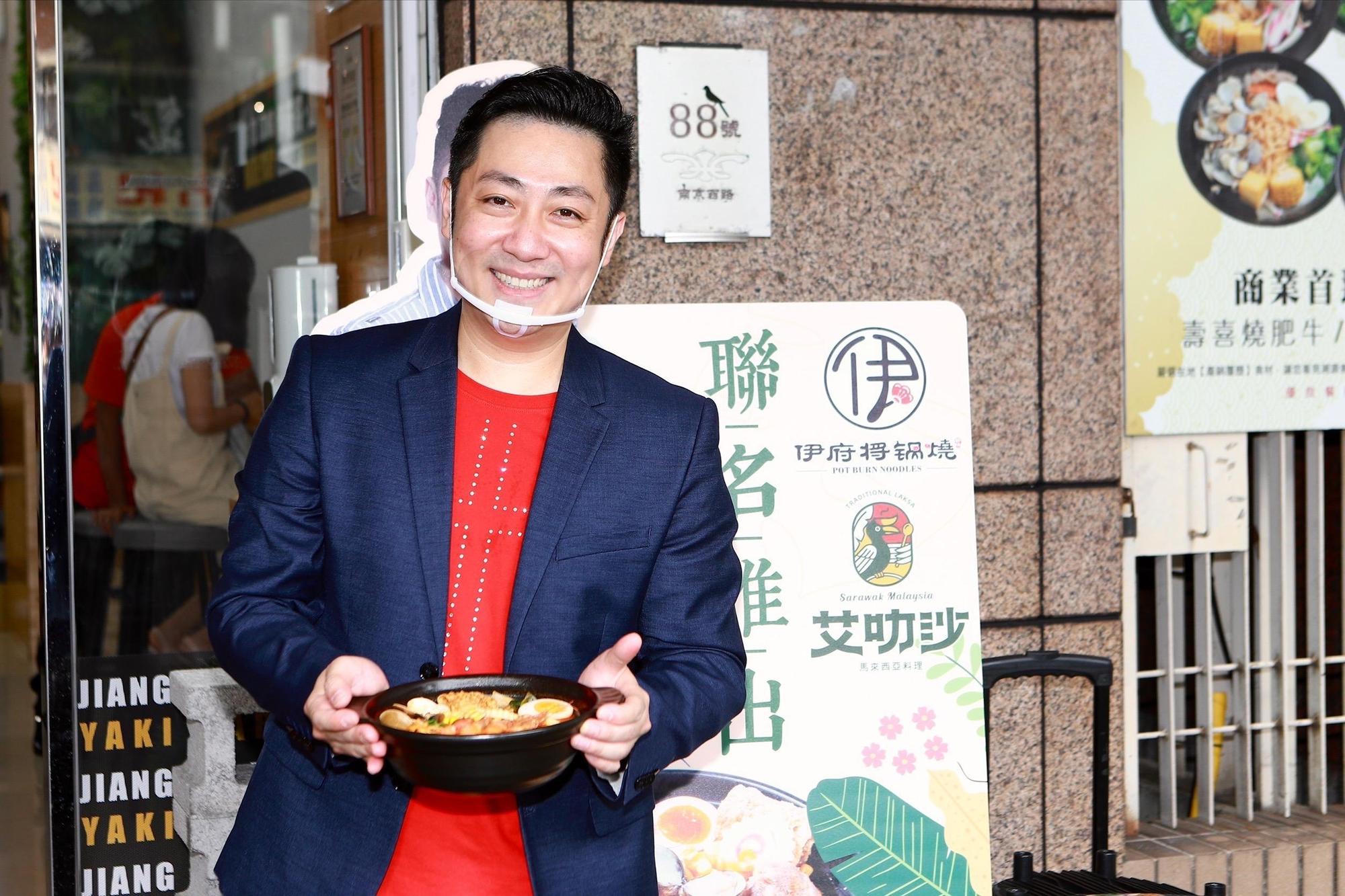 艾成透露4月底時曾一度壓力過大血壓飆高送醫。(伊府將鍋燒艾叻沙提供)