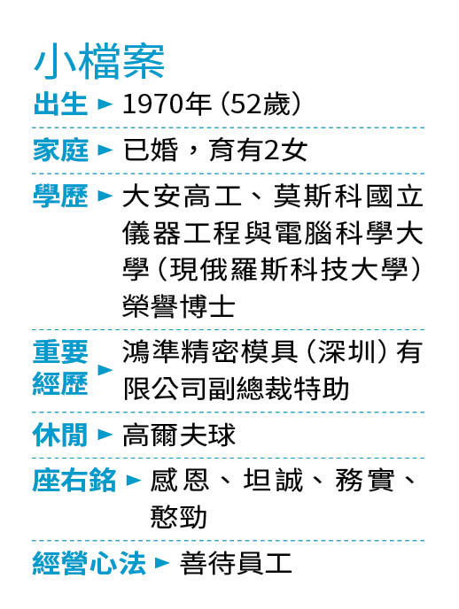 納諾科技集團董事長 呂鴻圖小檔案