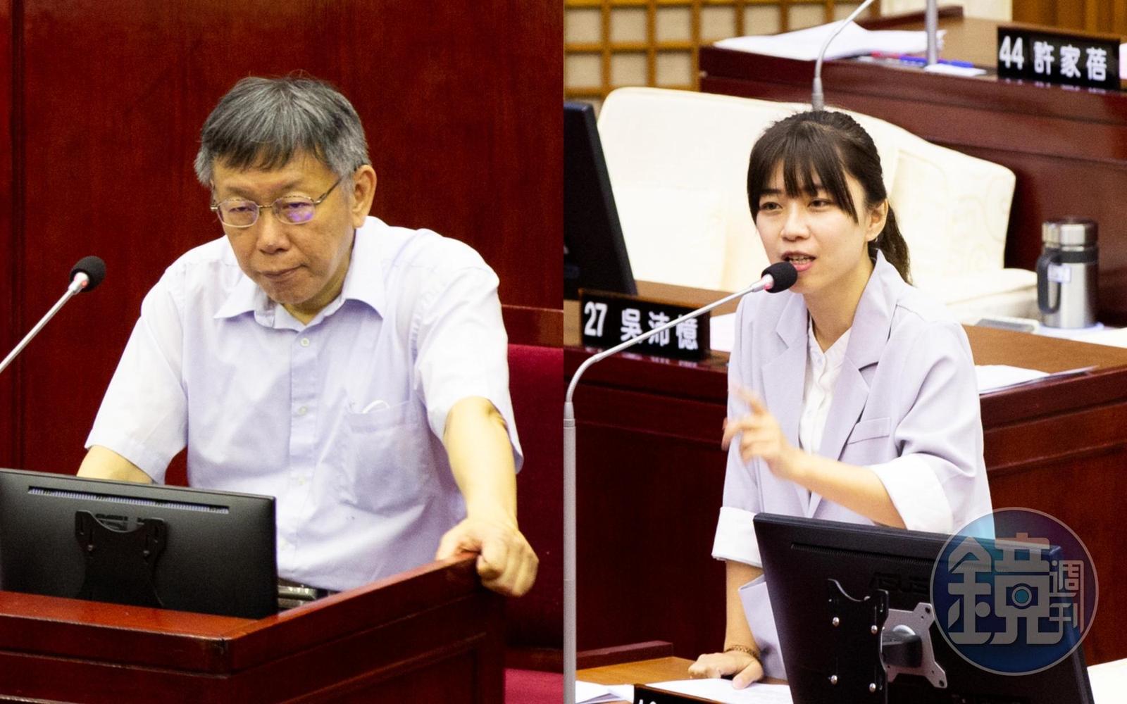 柯文哲被爆出曾說「幹倒議員換升官」一說,林穎孟認為應該解釋所謂的前因後果為何。(本刊資料照)