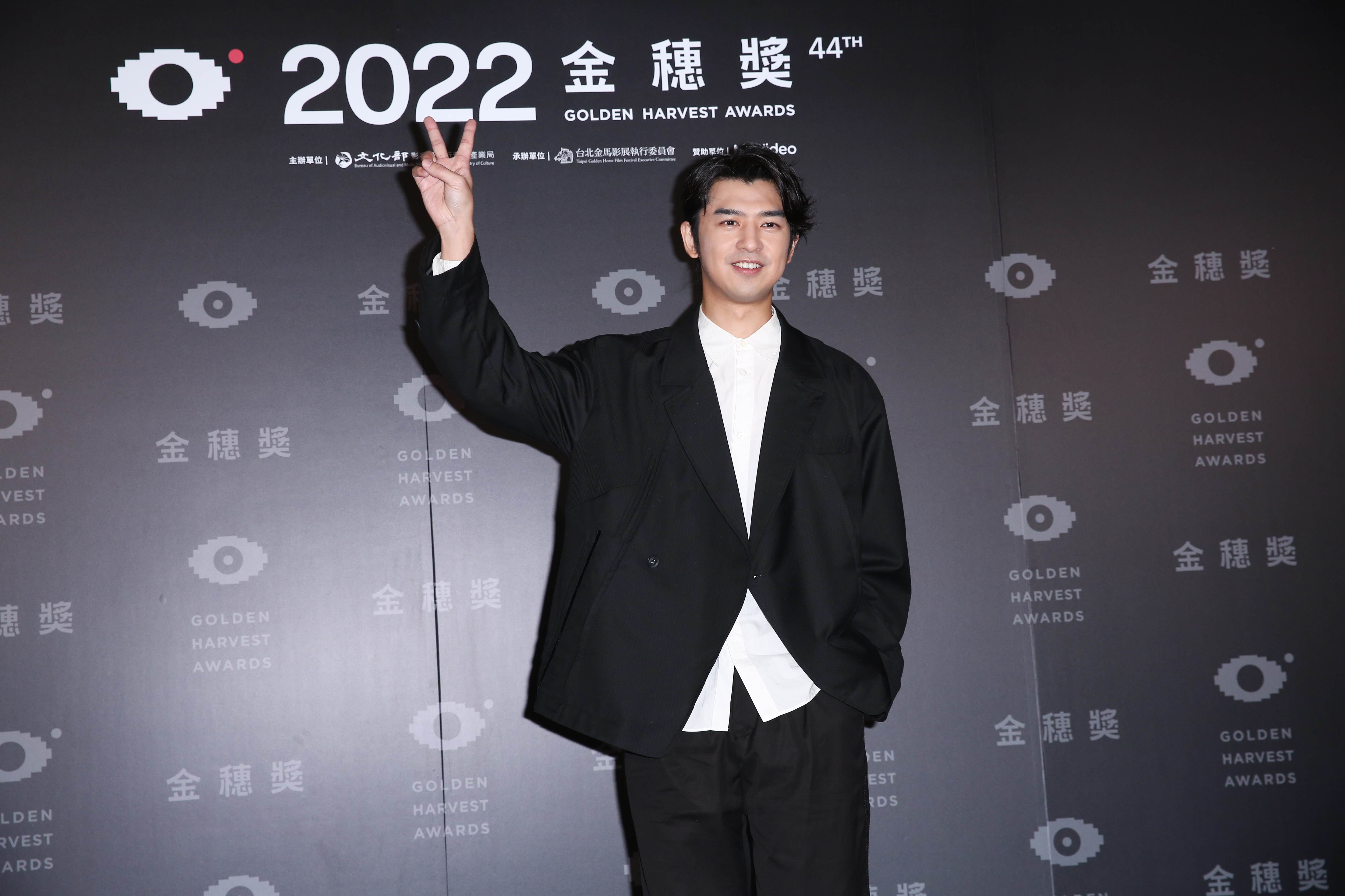 陳柏霖早前確診，11日精神奕奕出席金穗獎頒獎典禮。