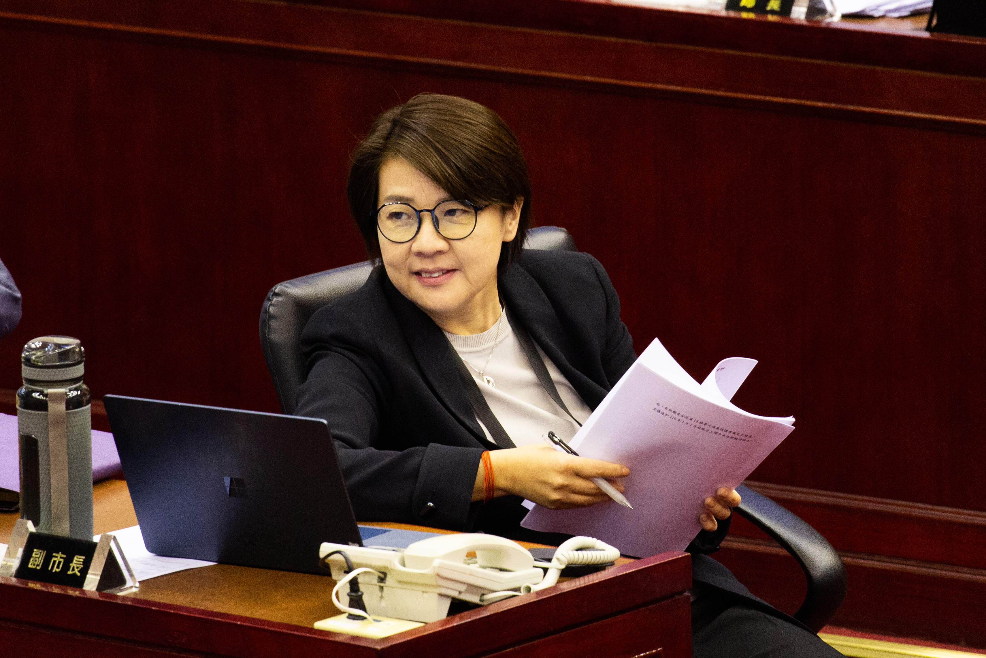 黃珊珊認為月票擴及基隆是可行的，但需要計算成本與費用。（本刊資料照）