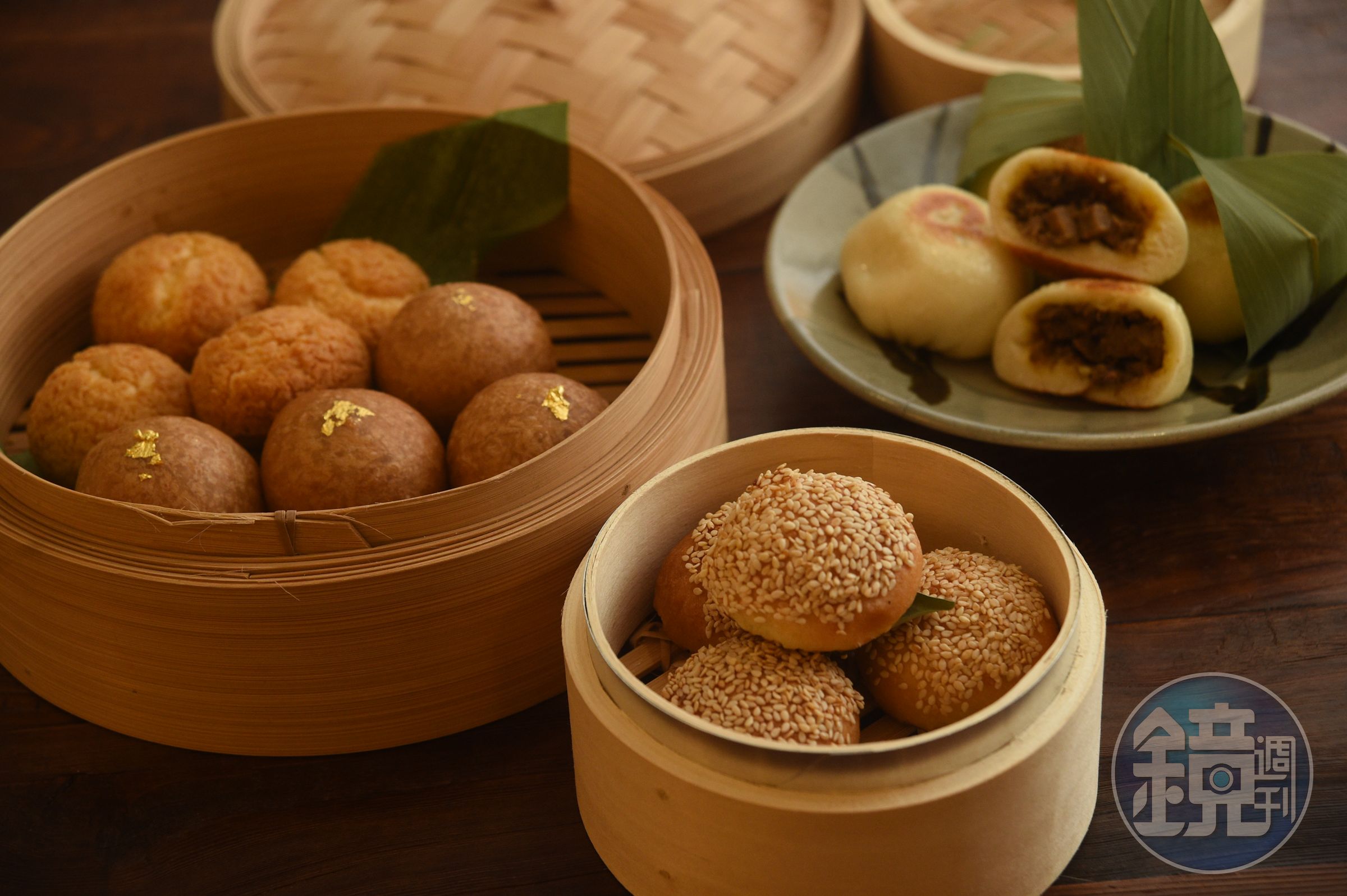 「台北晶華酒店」和星級餐廳「T+T」打造亞洲小食的宅配餐盒，內含有多款帶有東南亞風味的港式點心。（2,980元套餐菜色）