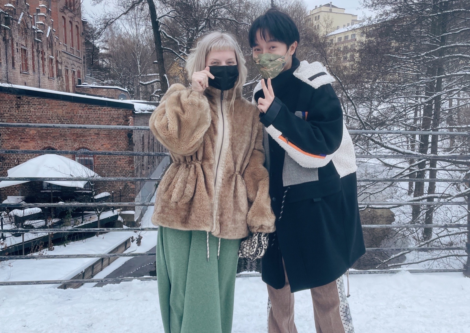 吳青峰攜手挪威創作小天后歐若拉合作新歌〈Storm〉。（環球音樂提供）