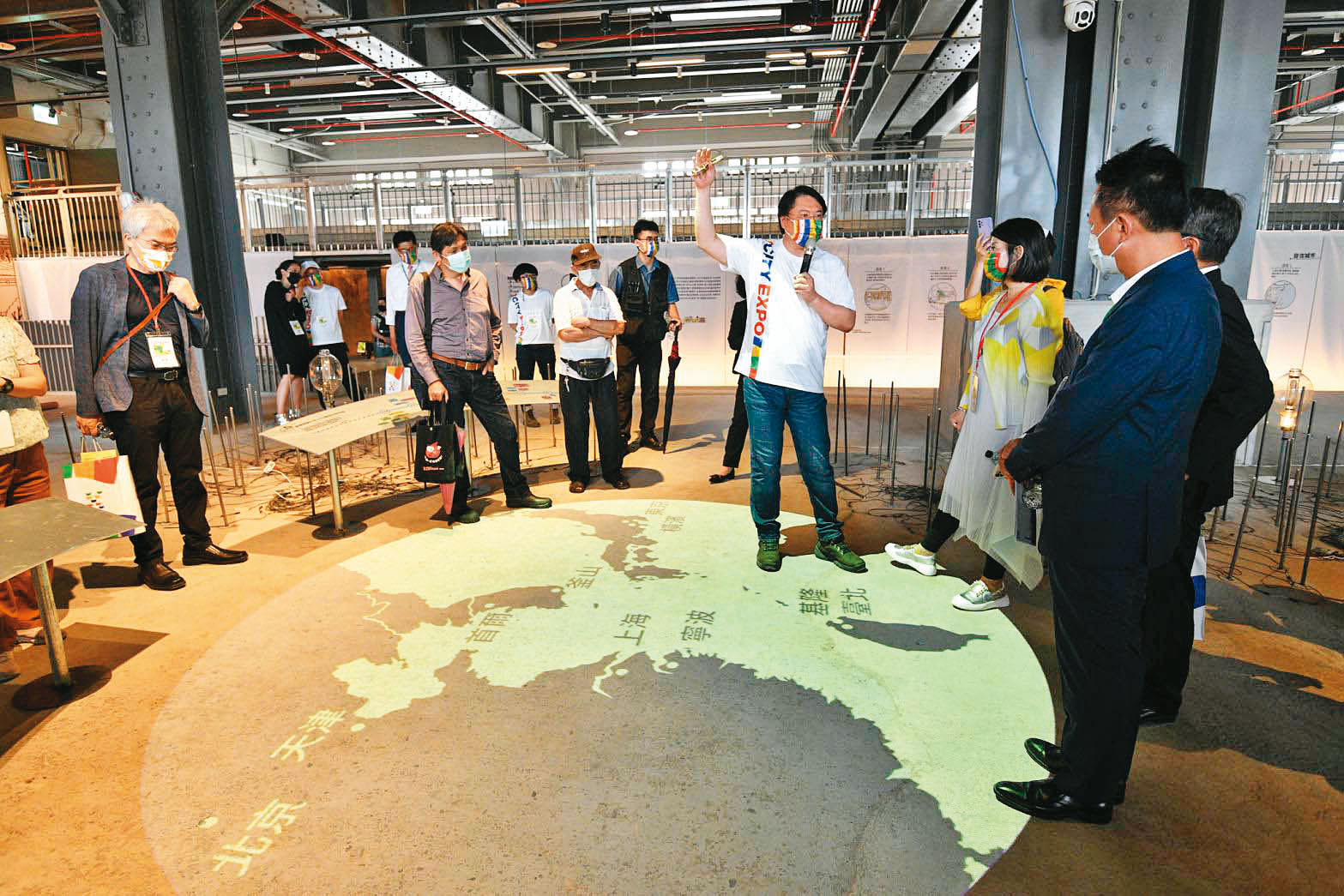 2022城市博覽會10日開幕,被形容是基隆市長林右昌的畢展。