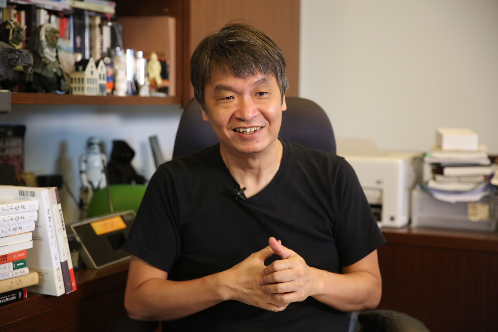 小莊強調年輕人才有辦法改變時代，也希望透過《潮浪群雄》激勵年輕人。