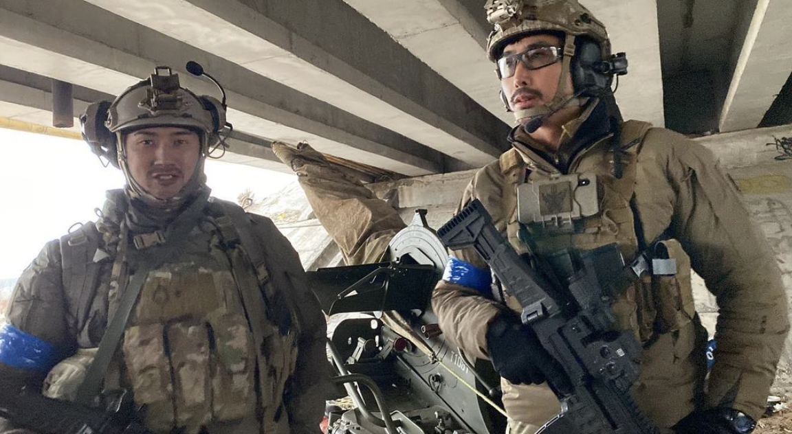 南韓網紅「李根大尉」不顧政府禁令前往烏克蘭參戰，近日回國接受調查。（翻攝李根大尉IG）