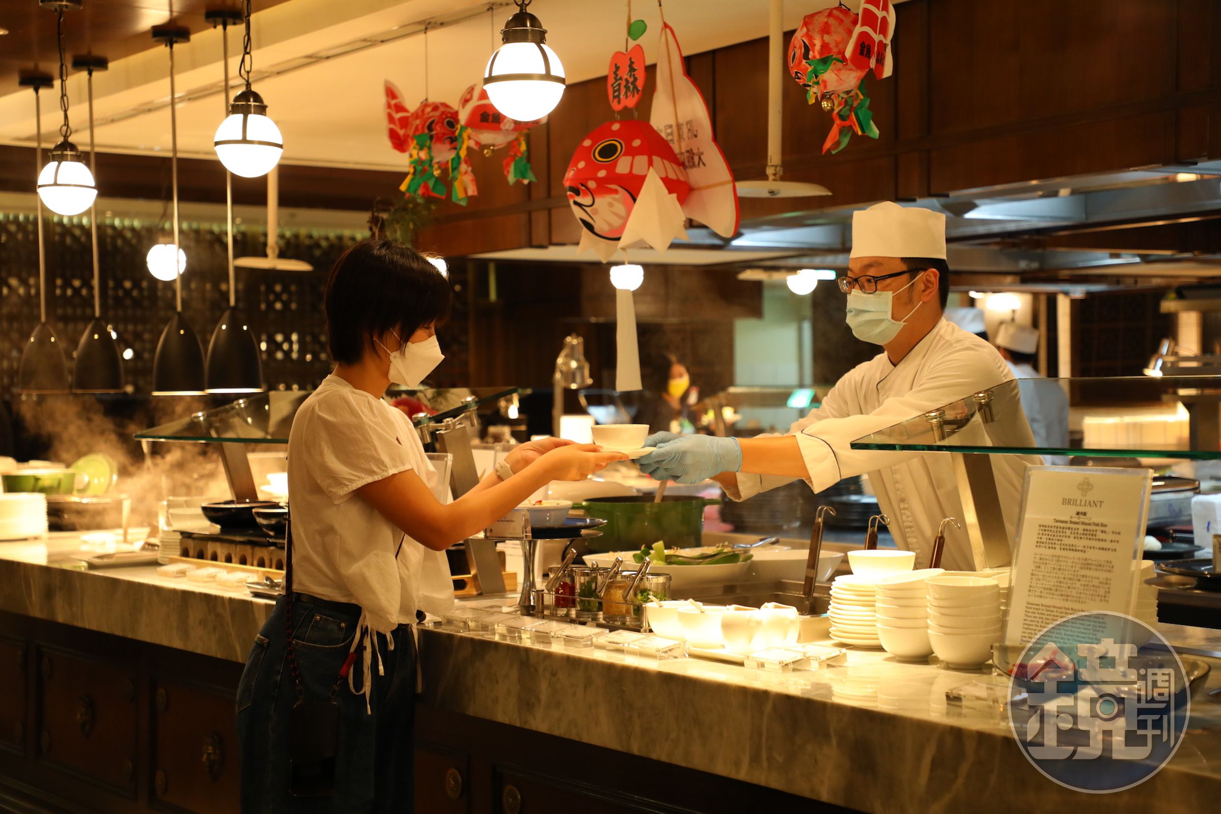 「鉑麗安」雖是以自助取餐形式的餐廳，早餐仍有許多現點現做的菜色。