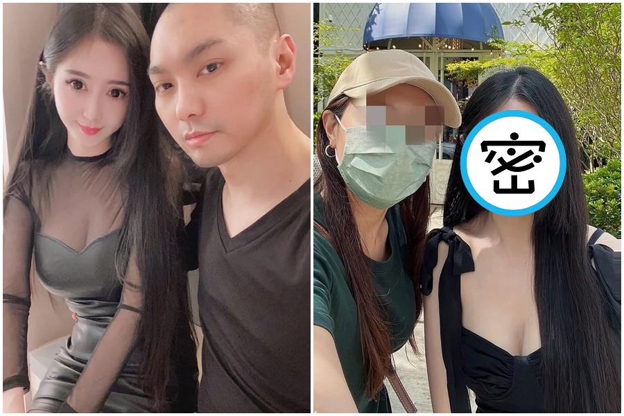 直播主連千毅曝光「真人娜美」的素顏照，大讚老婆「自然就是美」。（翻攝自連千毅、蘭庭精品臉書）