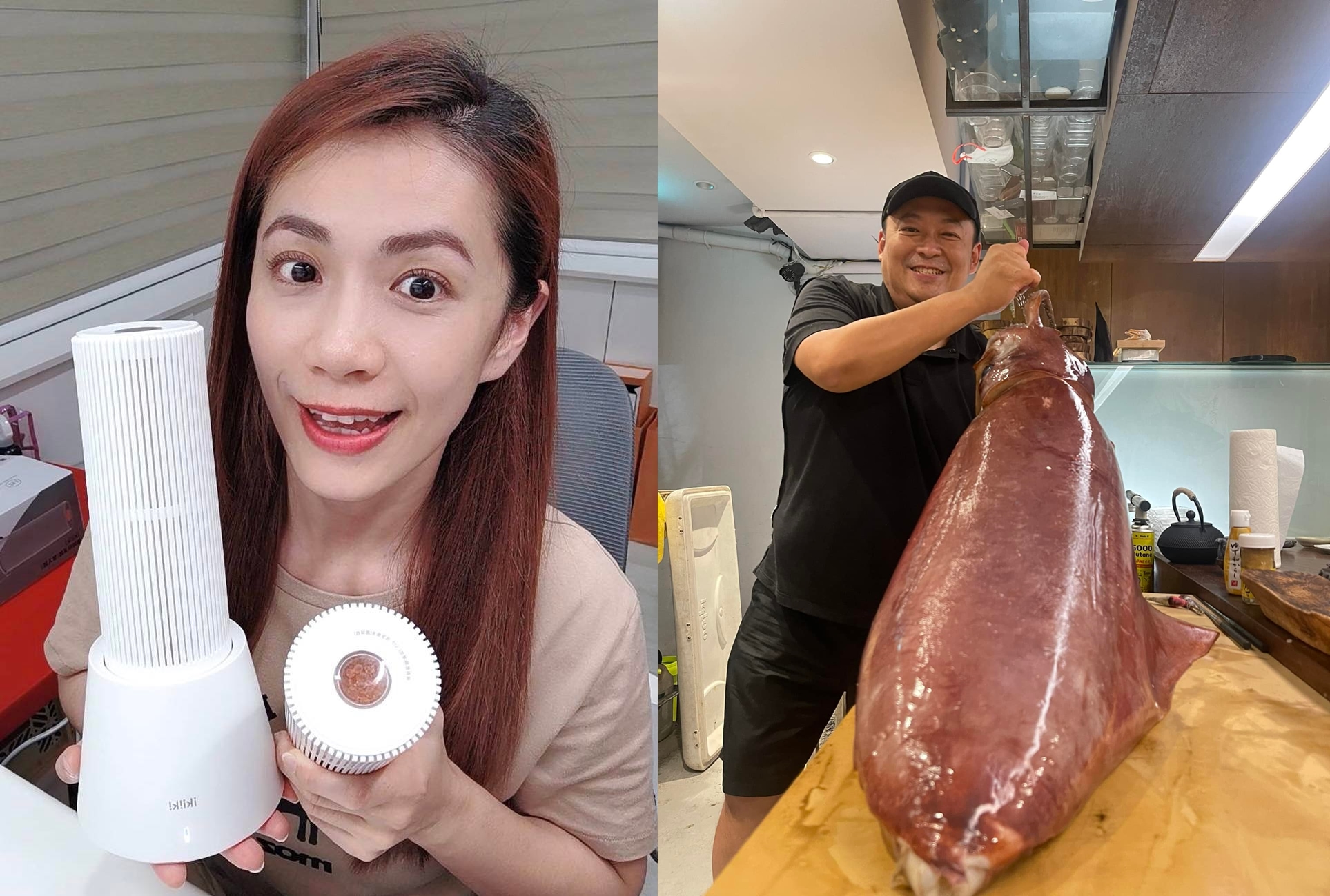 高院維持一審，判柯以柔的離婚官司勝訴，她和郭宗坤2人已經纏訟4年。（翻攝郭宗坤、柯以柔臉書）