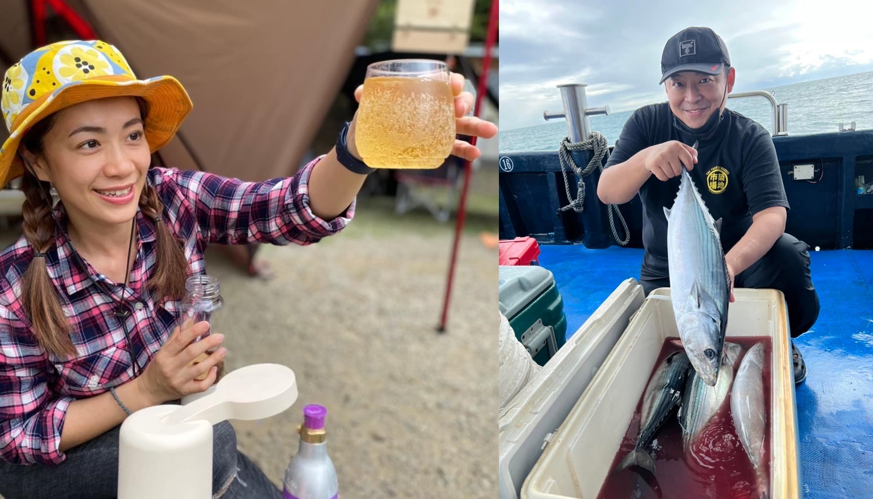 柯以柔與郭宗坤雖然已看似各過各的生活，不過持續中的離婚官司依然成為新聞話題。（翻攝自柯以柔、郭宗坤臉書）