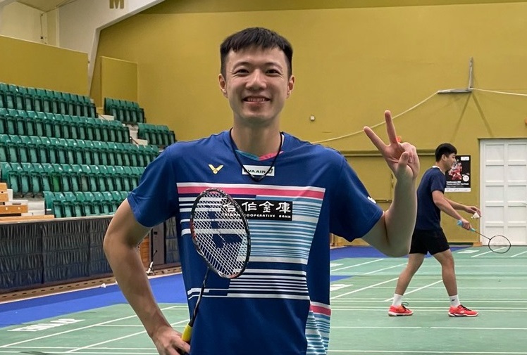 「羽球王子」王子維今（14日）證實因確診退賽印尼公開賽。（翻攝自王子維 / Wang Tzu Wei臉書）