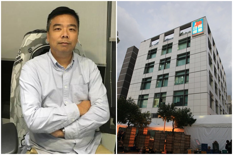 台灣《蘋果新聞網》出售案中，李永康以港蘋台灣分公司顧問身分來台執行清盤任務，本刊掌握，移民署已請人通知他離境。（翻攝香港菁英會官網、本刊資料照）