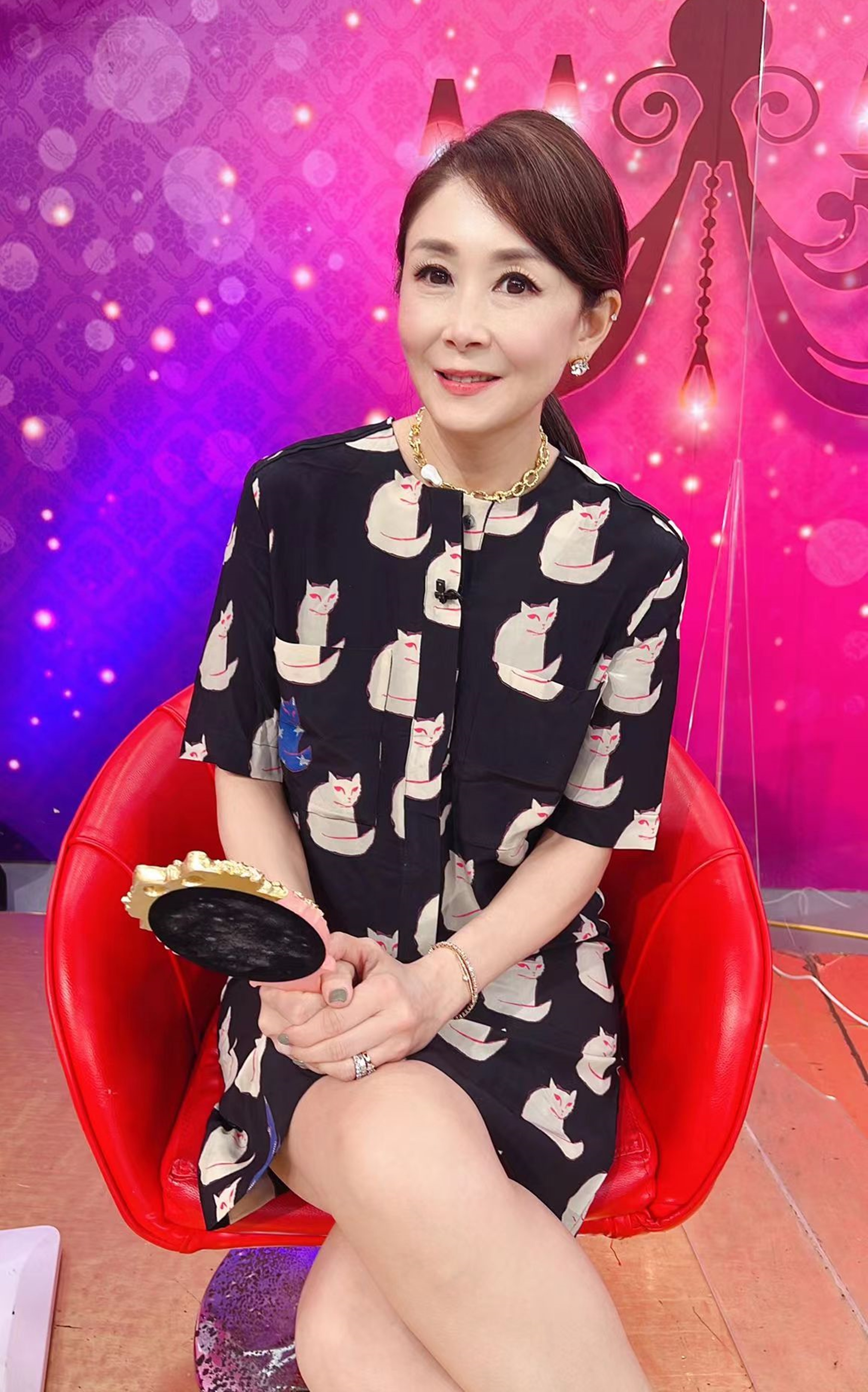 曲艾玲分享隔離生活,讓她能放慢步調好好休息。(圖/艾迪昇提供)