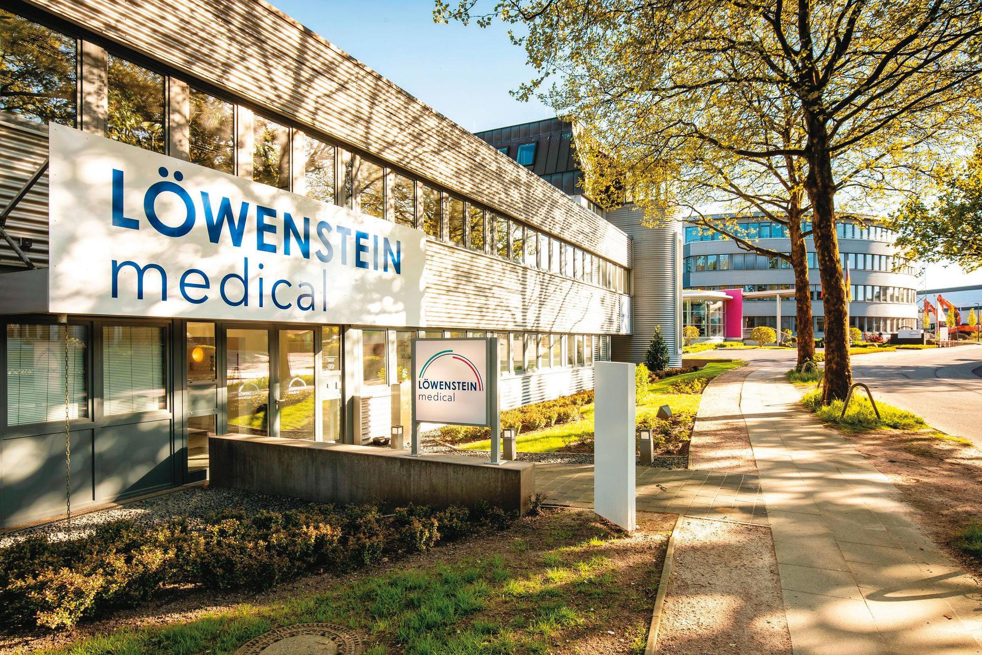 德國Löwenstein認為自家產品線與萊鎂產品有高度互補,有意與萊鎂在韓國市場展開合作。(翻攝廣州廣誠杰醫學科技官網)