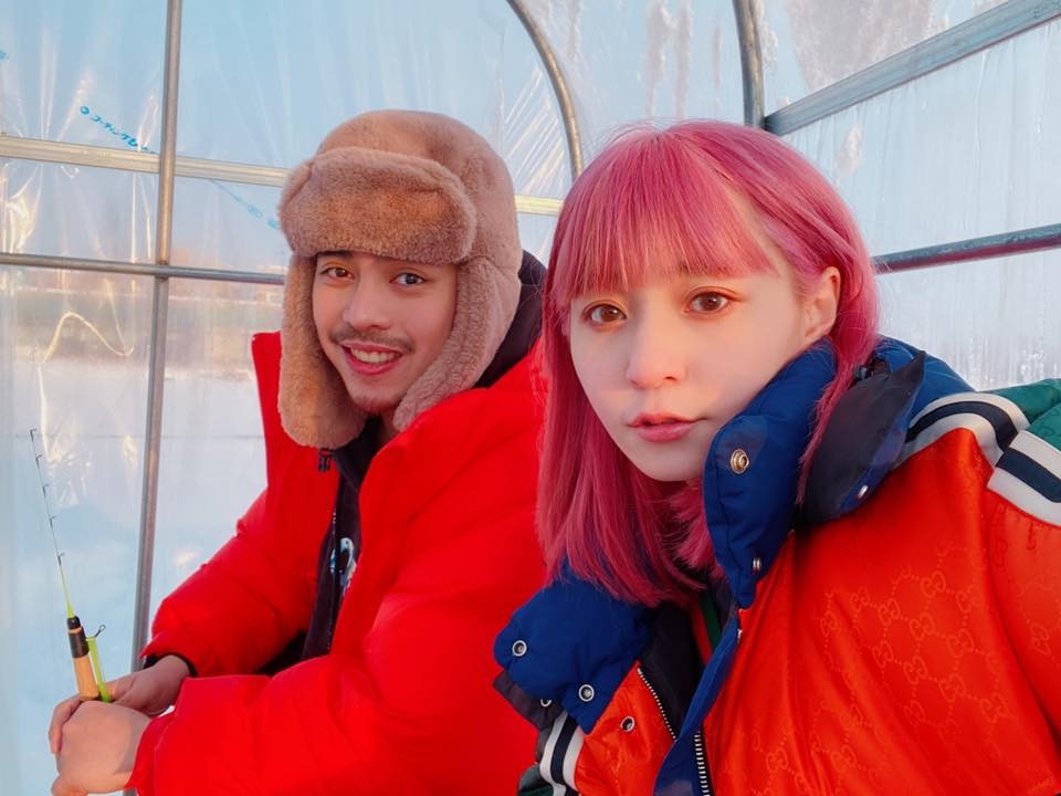 本本和洛克不只在螢幕上，私下也曾經交往過。（翻攝自本本IG）