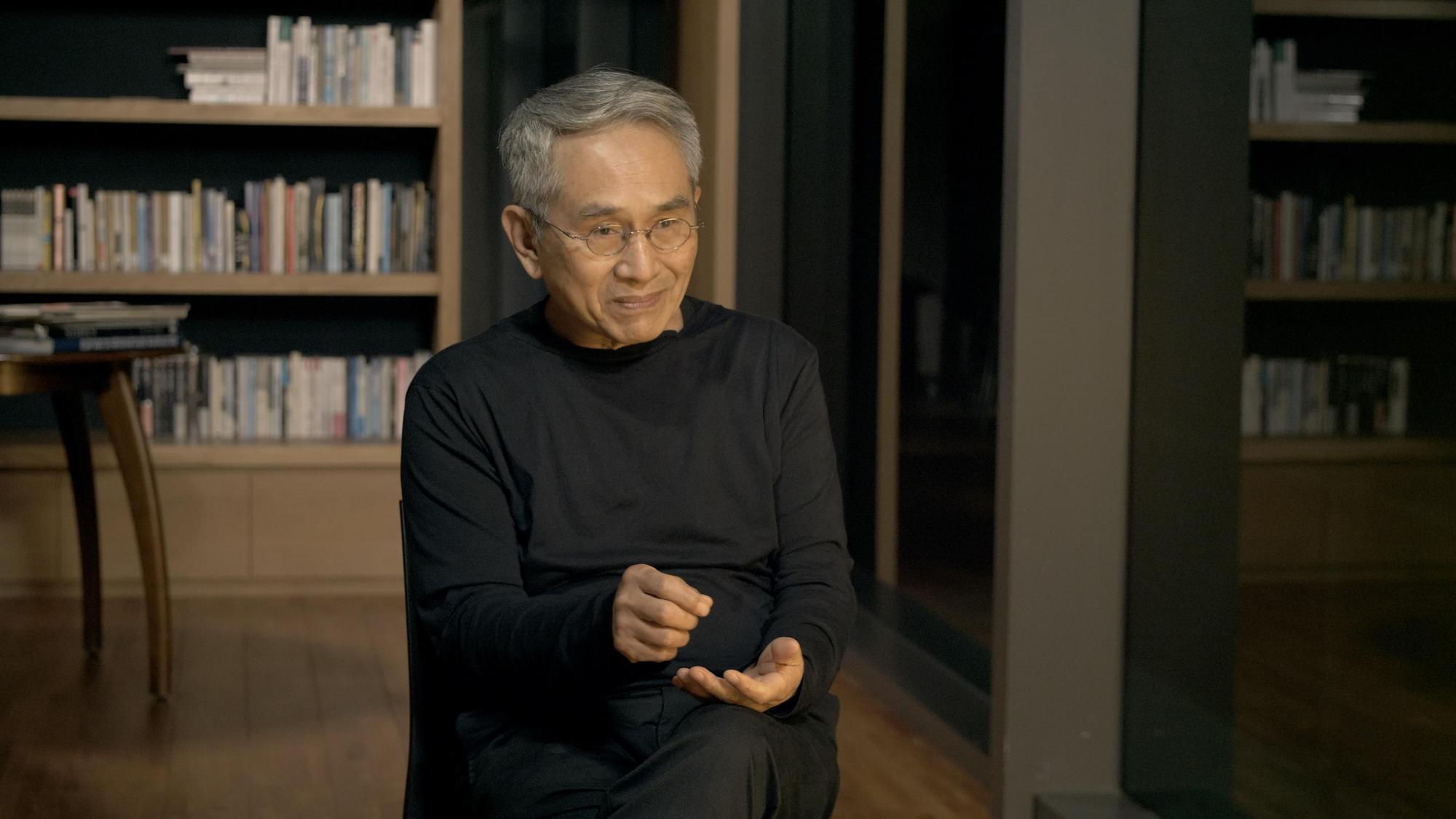 舞蹈家林懷民早年從事小說創作時,受到前輩作家葉石濤提攜。(茂樹電影提供)
