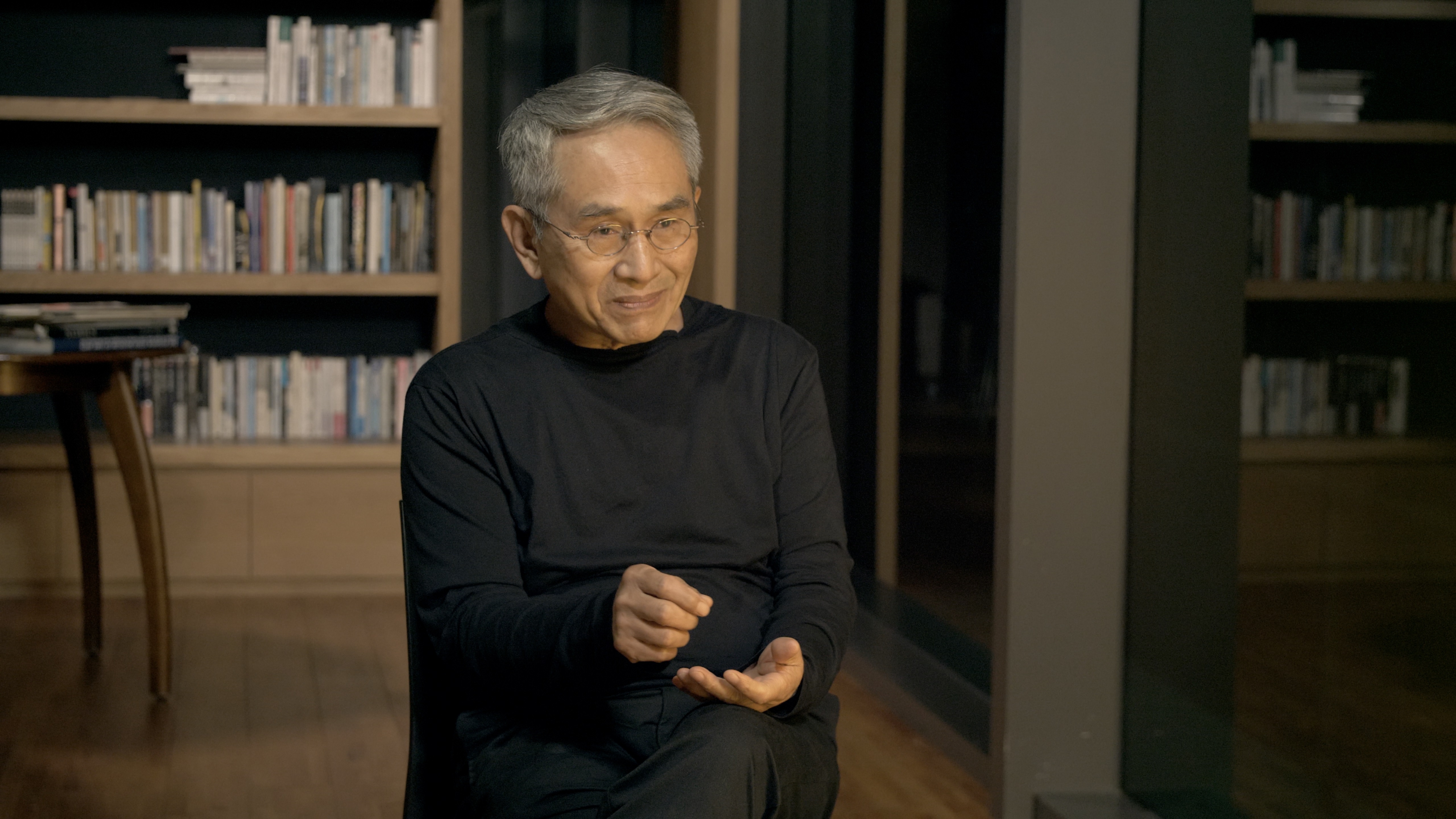 舞蹈家林懷民早年從事小說創作時,受到前輩作家葉石濤提攜。(茂樹電影提供)