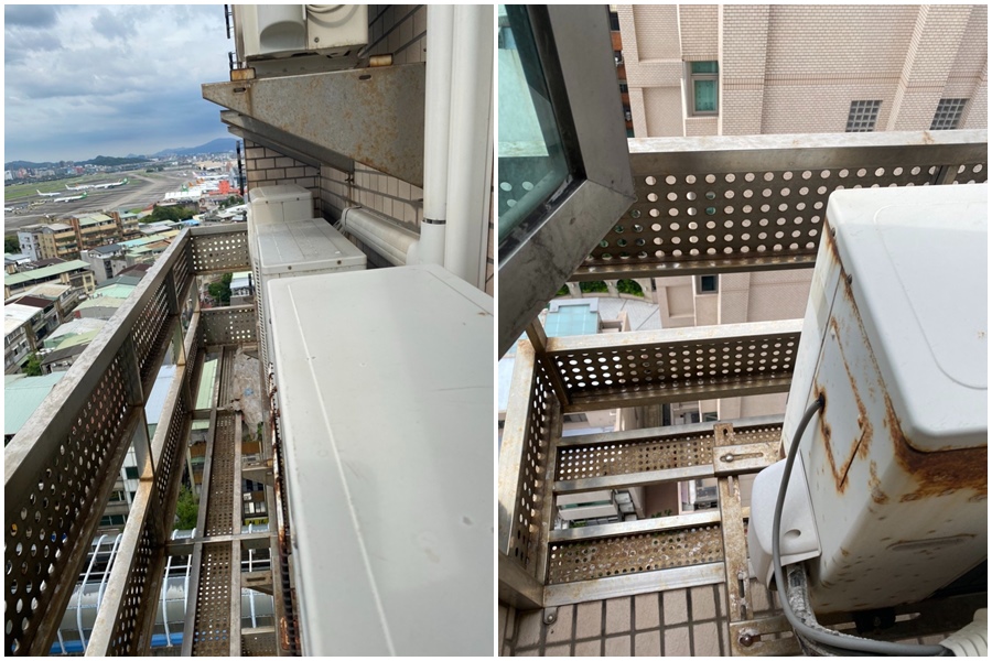 網友買冷氣價錢包含標準安裝，師傅得知安裝位置是10幾樓後說要「加價7千元」，他嫌貴卻反被批評。（翻攝自爆怨公社）