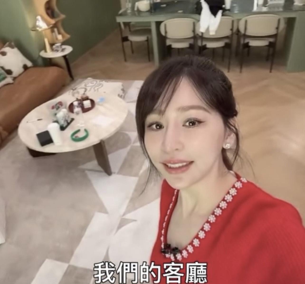 王心凌近期錄製綜藝節目《乘風破浪》，開箱下榻別墅。（翻攝芒果TV微博）
