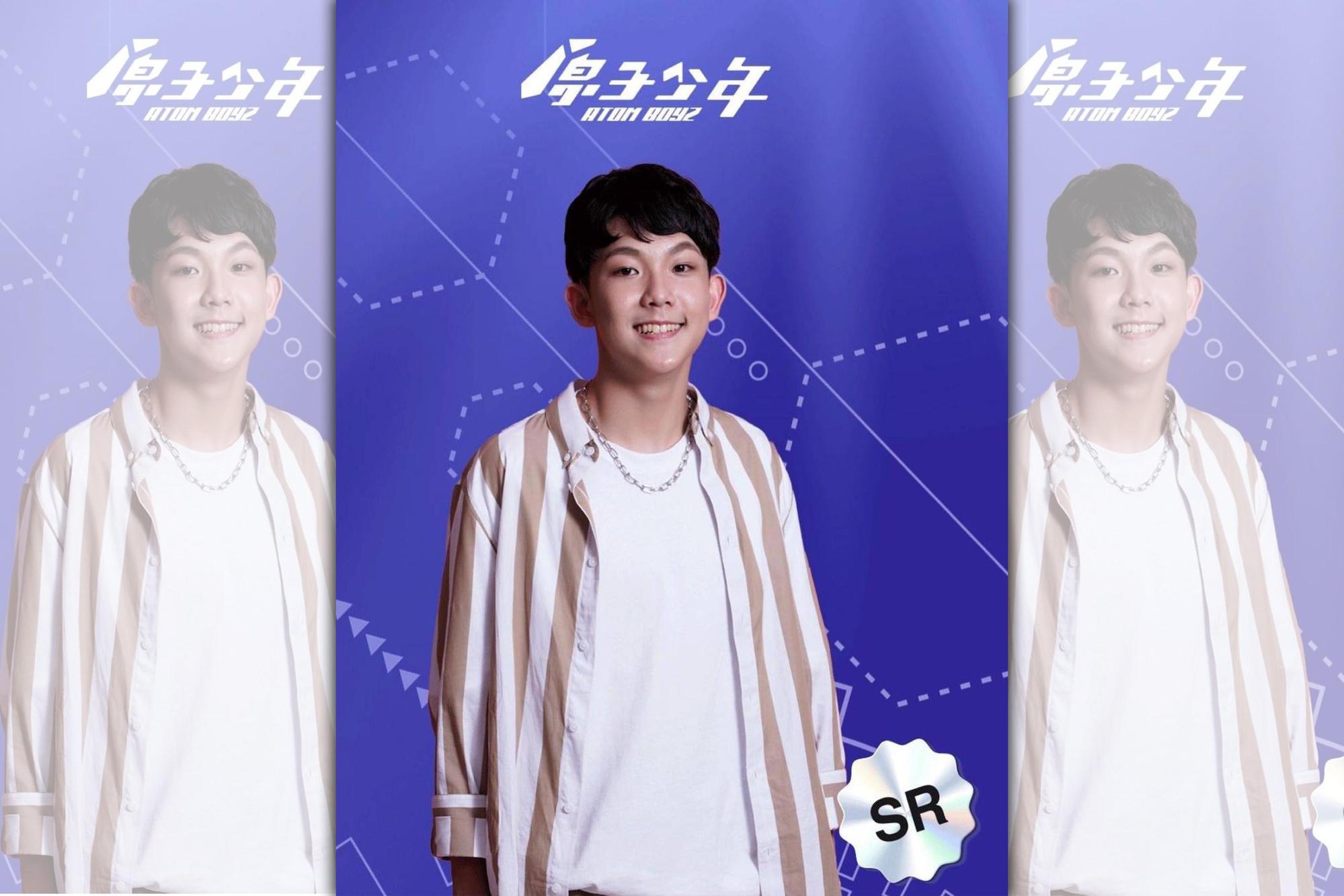16歲的林毓家在《原子少年》中年紀最小。(翻攝自林毓家IG)