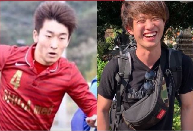  長田知大（左）與片倉健吾（右）出身醫師世家，近日涉嫌共謀性侵女大學生。（翻攝自臉書）