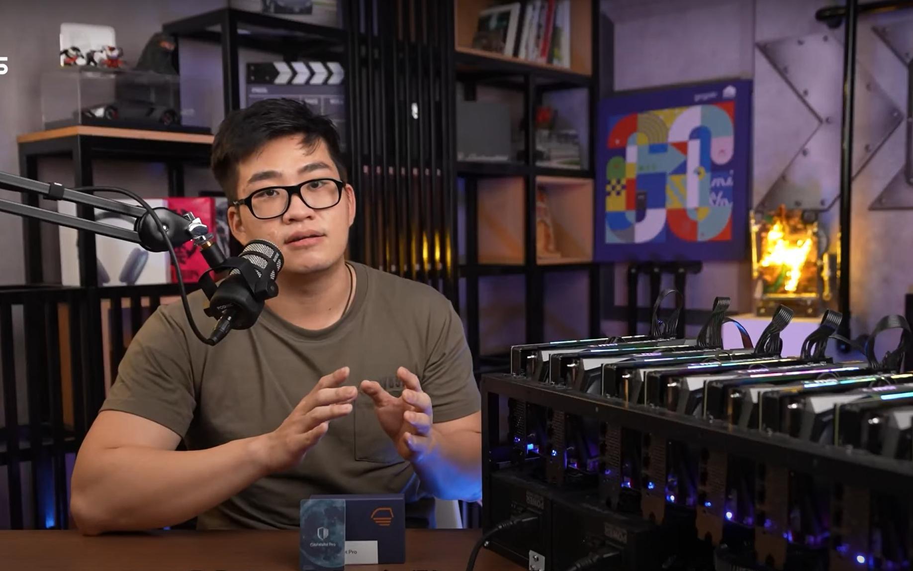加密幣大崩盤,百萬網紅Joeman也深受其害,自嘲是韭菜被割爛。(翻攝自YouTube)