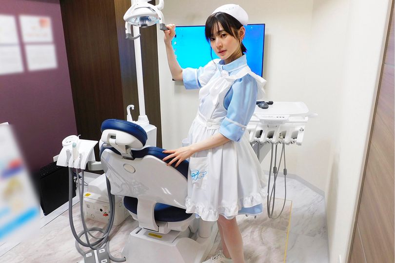 診所助手標榜萌萌的女僕。(翻自《Rocketnews24》)
