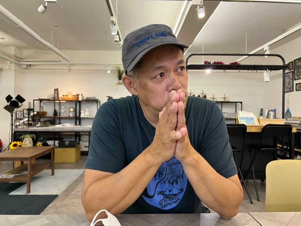 汪建民談及債務坦言已經半年沒工作了,希望盡快復工還債。