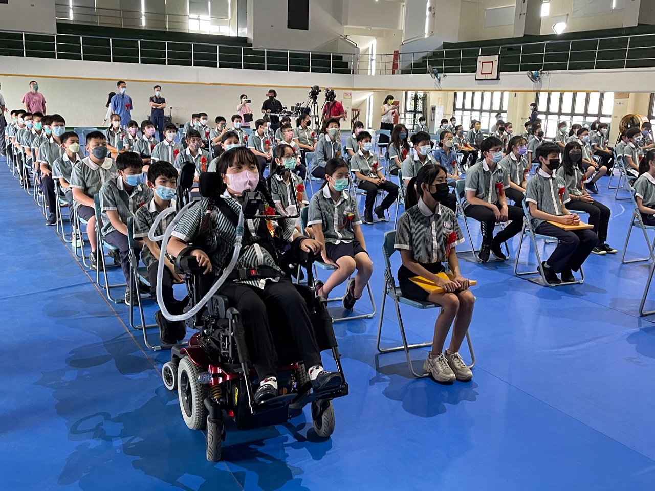 珣珣今天國小畢業。(讀者提供)