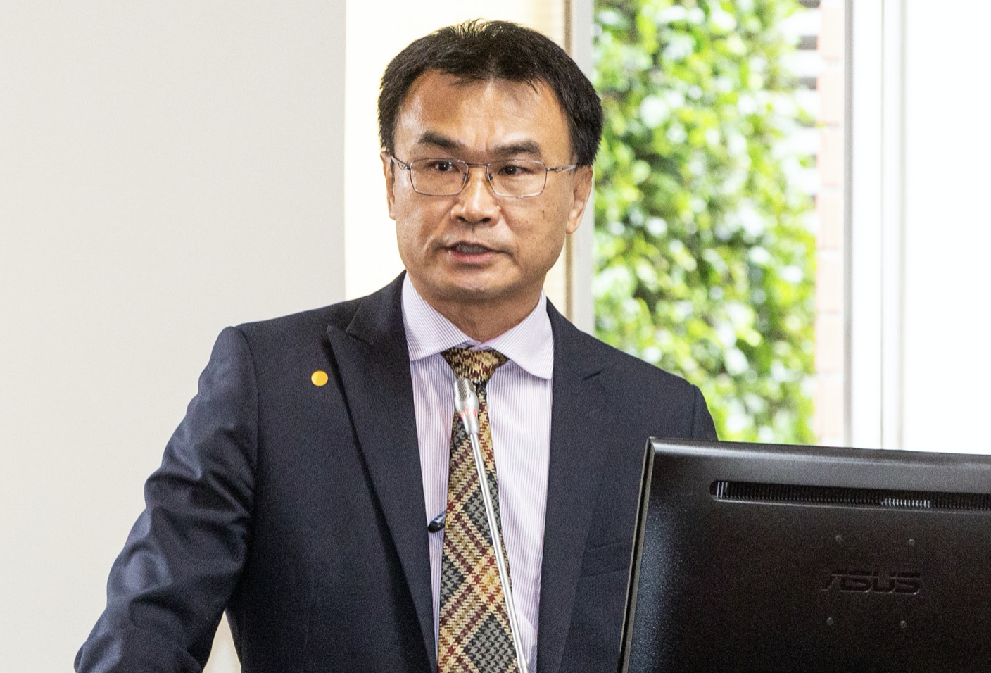 農委會主委陳吉仲上週新冠肺炎（COVID-19）快篩陽性確診，今早自主快篩結果仍為陽性。（資料照）