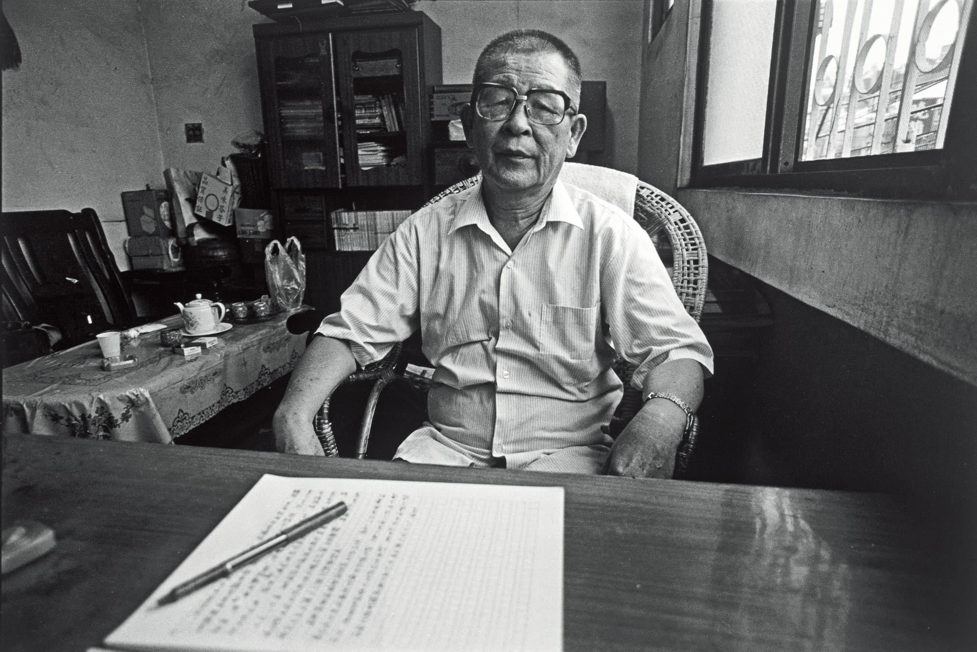 重量級作家葉石濤寫作生涯跨越一甲子,並矢志當台灣文學使徒。(茂樹電影提供,攝影林柏樑)